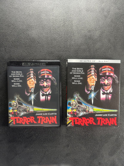 Terror Train (4K Ultra HD, Kino Lorber, Slipcover, 80's Classic Horror)