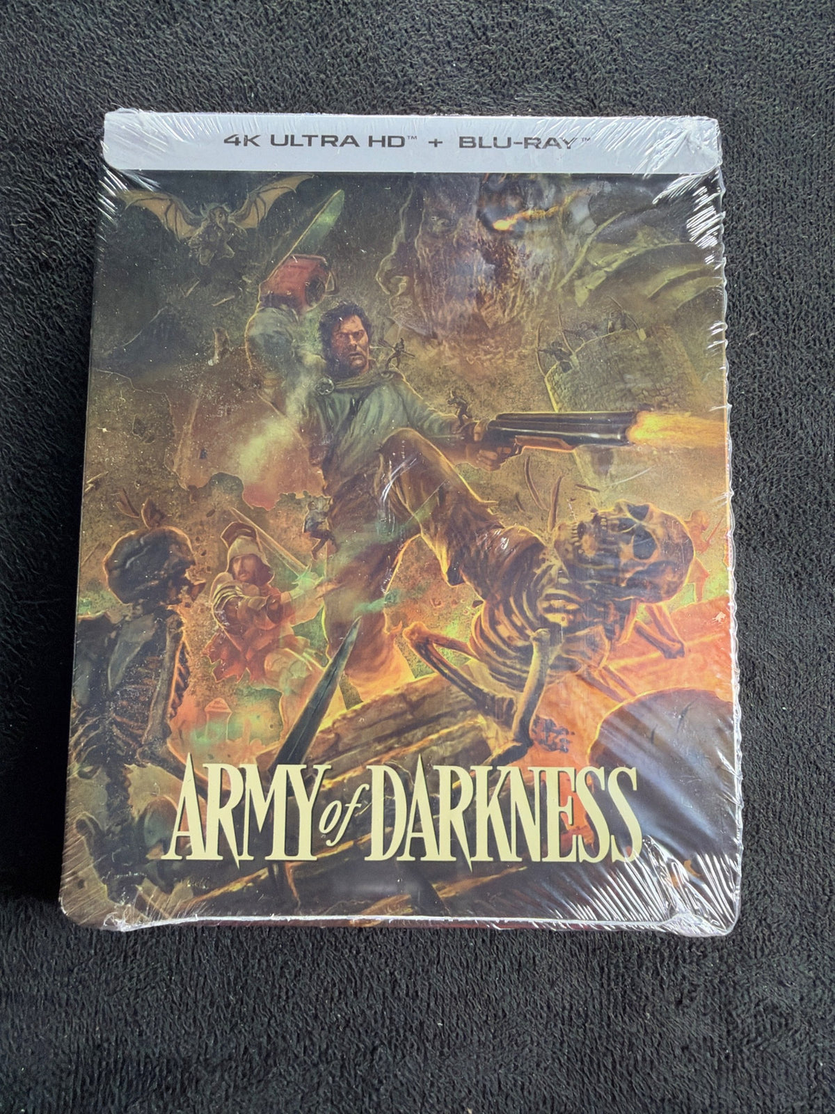 Army of Darkness (4K UHD, Shout! Factory, Steelbook, NEW/Sealed)