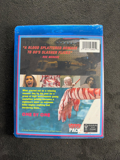 Pool Party Massacre (Blu-ray, HorrorPack Exclusive, Limited Ed, NEW/Sealed)