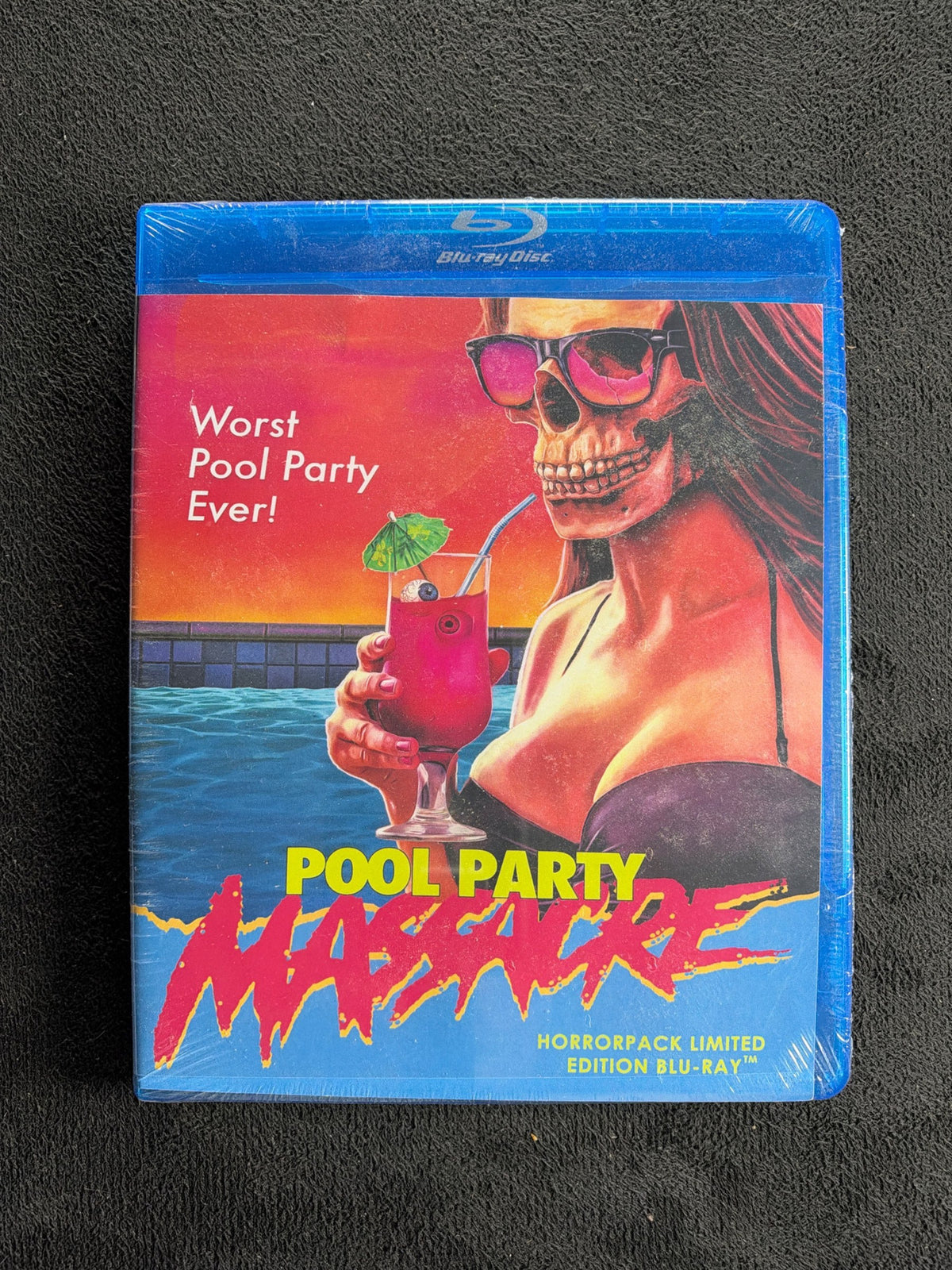 Pool Party Massacre (Blu-ray, HorrorPack Exclusive, Limited Ed, NEW/Sealed)