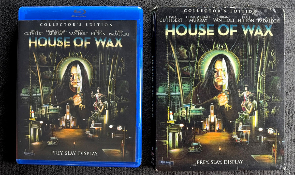 House of Wax (Blu-ray, Scream Factory, 2005 Horror Classic, Slipcover)