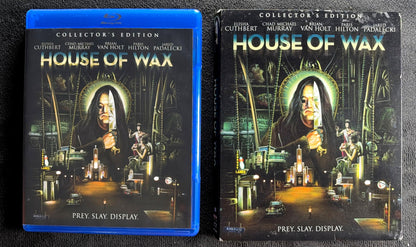 House of Wax (Blu-ray, Scream Factory, 2005 Horror Classic, Slipcover)
