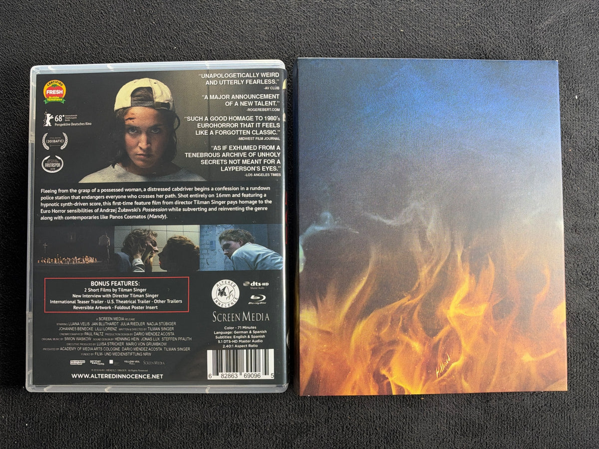 Luz (Blu-ray, Vinegar Syndrome Partner Label, 2018 Horror, Slipcover)