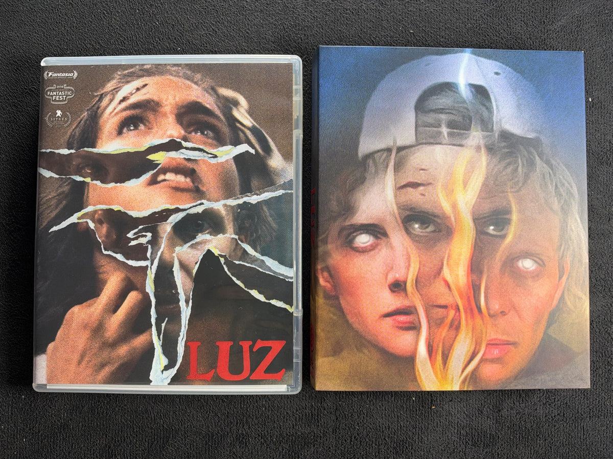 Luz (Blu-ray, Vinegar Syndrome Partner Label, 2018 Horror, Slipcover)
