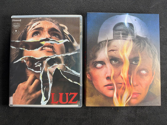 Luz (Blu-ray, Vinegar Syndrome Partner Label, 2018 Horror, Slipcover)