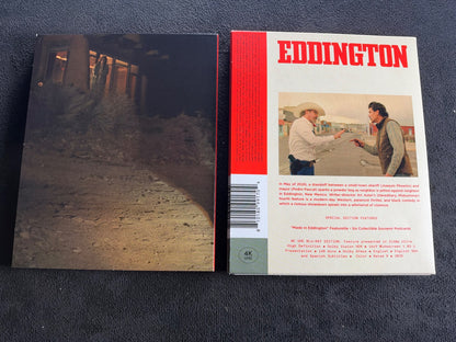 Eddington (4K Ultra HD,  A24, Slipcover, Special Edition, Joaquin Phoenix)