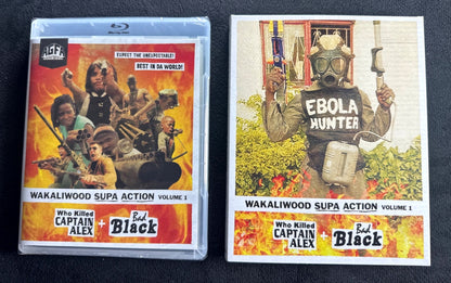 Wakaliwood Supa Action Volume 1 (Blu-ray, Vinegar Syndrome Partner, Slip, NEW)