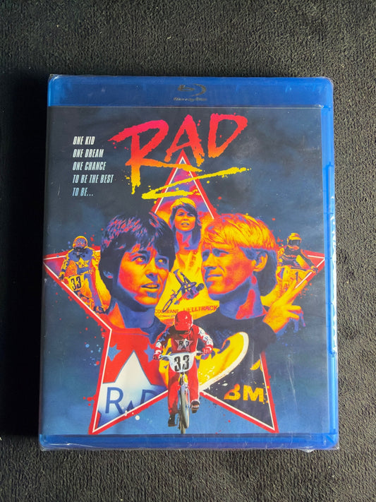 Rad (Blu-ray, Mill Creek Entertainment, 80's Classic, Widescreen, NEW/Sealed)