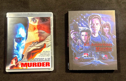 All-American Murder (Blu-ray, Vinegar Syndrome, Classic, Slipcover)