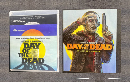 Day of the Dead (4K UHD, Shout! Factory, Hard Slipcover, 80's Horror Classic)