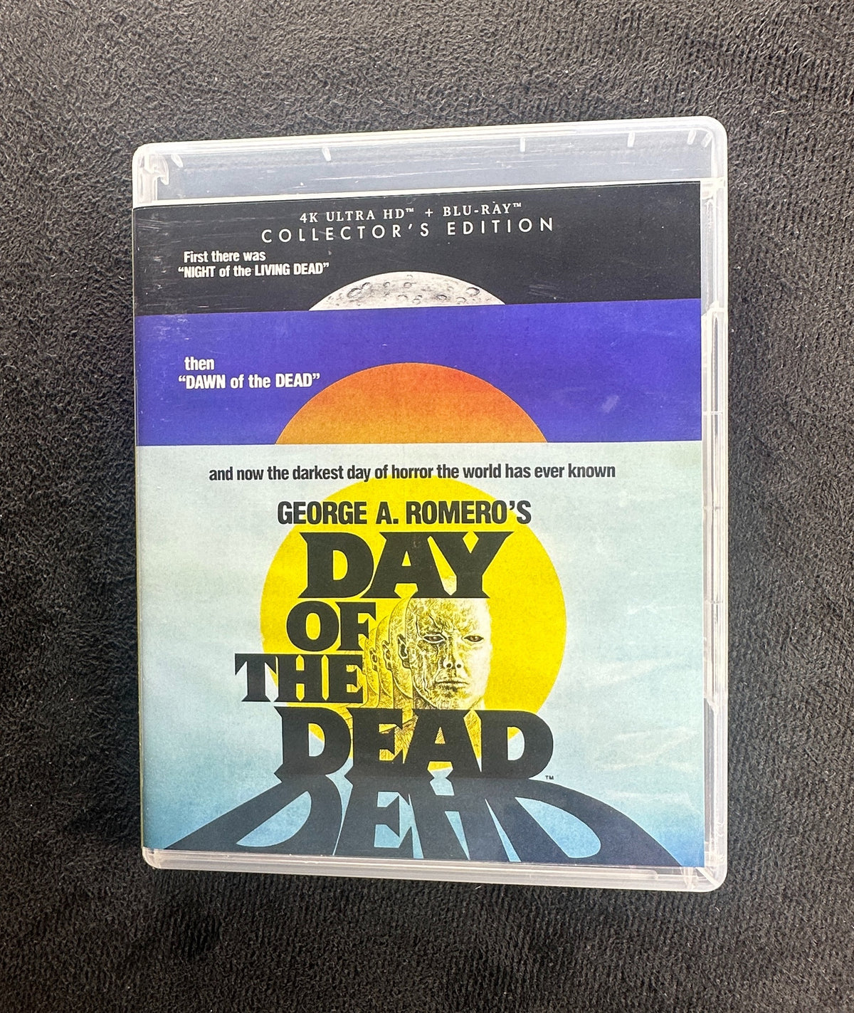 Day of the Dead (4K UHD, Shout! Factory, Hard Slipcover, 80's Horror Classic)