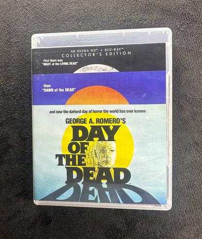 Day of the Dead (4K UHD, Shout! Factory, Hard Slipcover, 80's Horror Classic)
