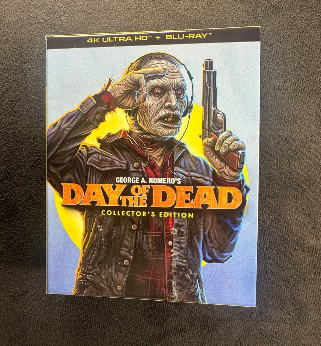 Day of the Dead (4K UHD, Shout! Factory, Hard Slipcover, 80's Horror Classic)