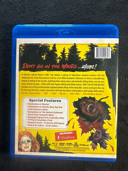 Don't Go in the Woods (Blu-ray, Vinegar Syndrome, Slipcover)