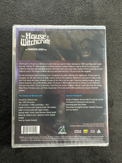 The House of Witchcraft (Blu-ray, Cauldron Films, 80's Classic, NEW/Sealed)