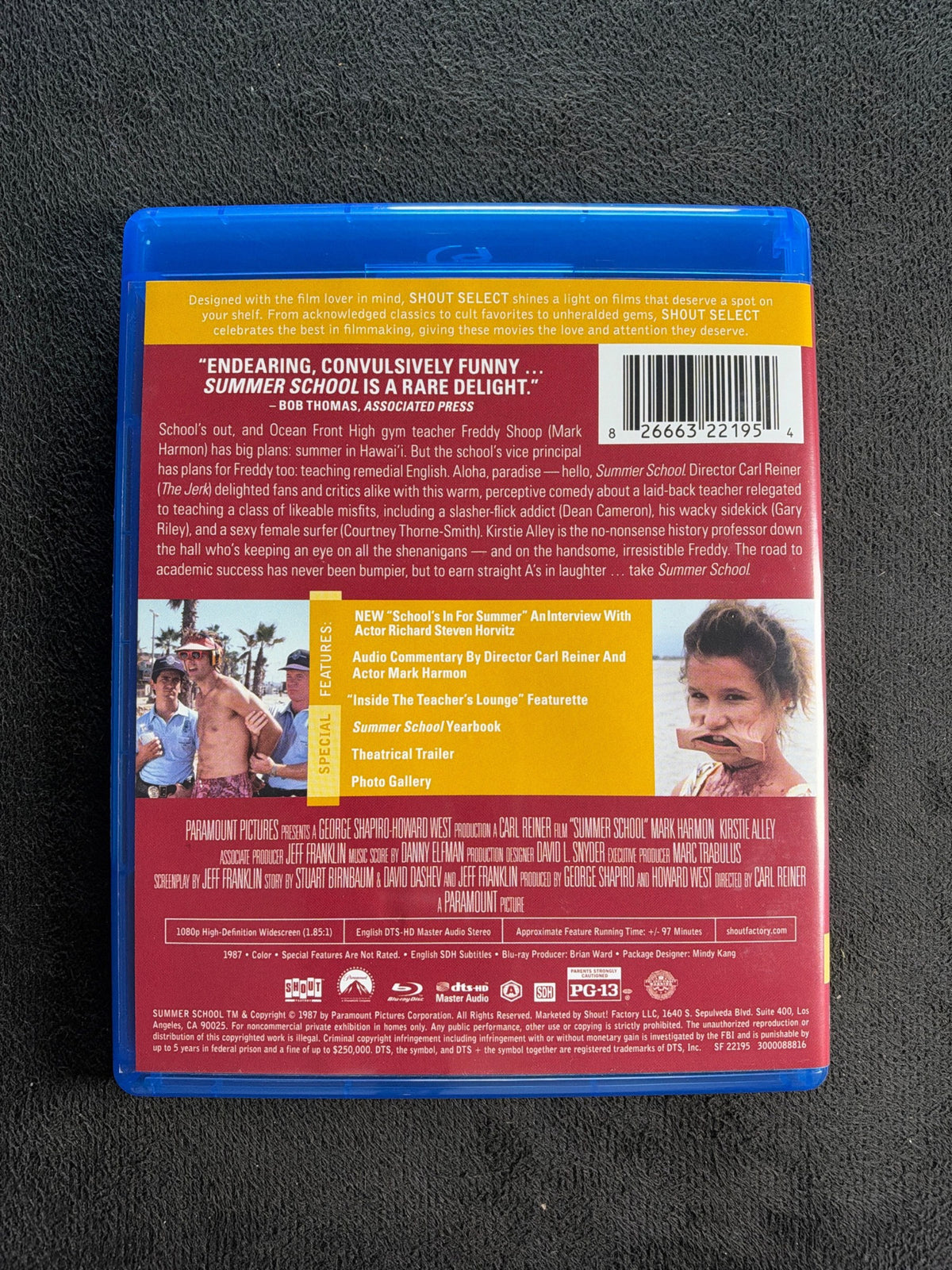 Summer School (Blu-ray, Shout! Factory, 80's Classic, Widescreen)