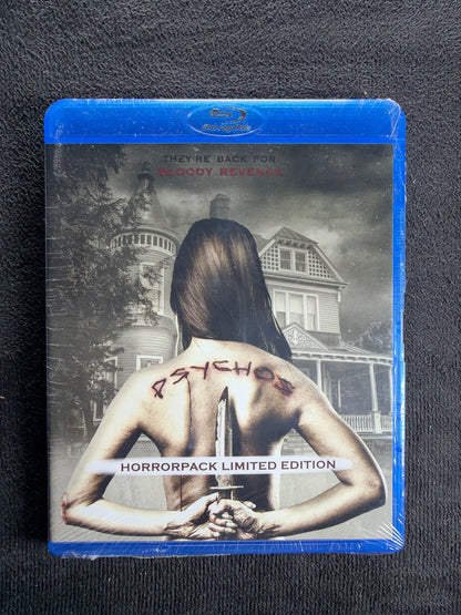 Psychos (Blu-ray, HorrorPack, 2017 Horror, Widescreen, NEW/Sealed)