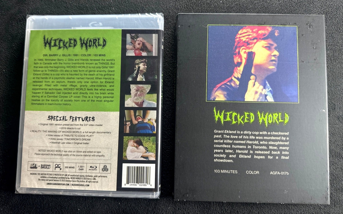 Wicked World (Blu-ray, Vinegar Syndrome Partner Label, Slipcover, NEW/Sealed)