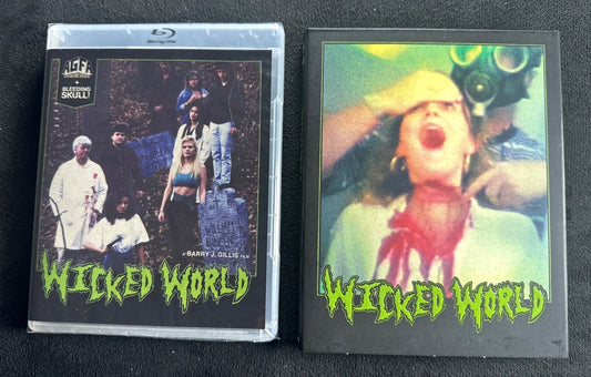 Wicked World (Blu-ray, Vinegar Syndrome Partner Label, Slipcover, NEW/Sealed)