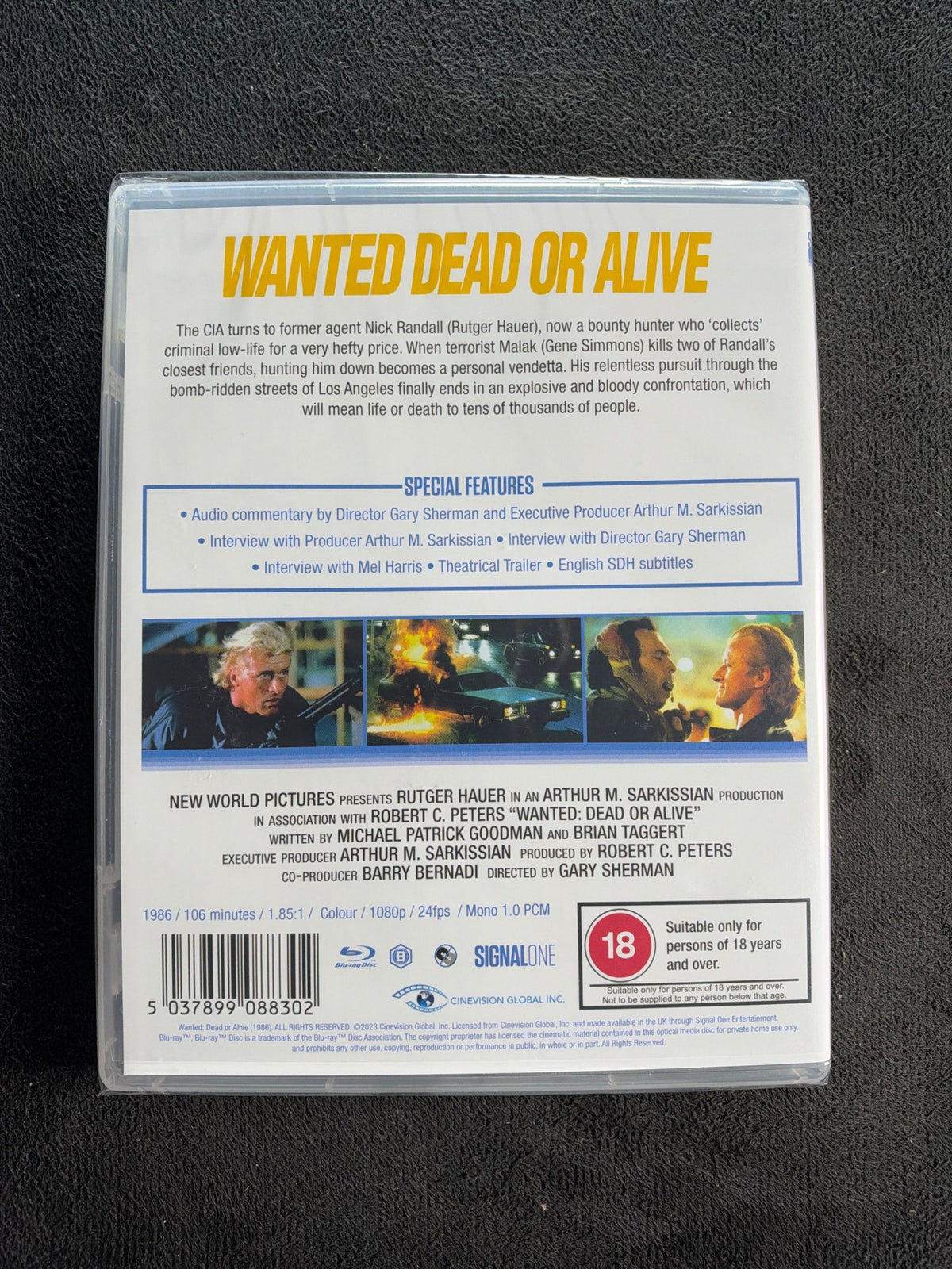 Wanted Dead or Alive (Blu-ray, Signal One Entertainment, Region B, NEW/Sealed)