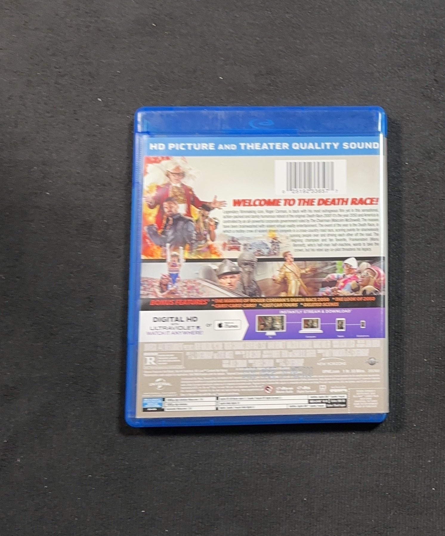 Death Race 2050 (Blu-ray, Universal Studios, Slipcover)