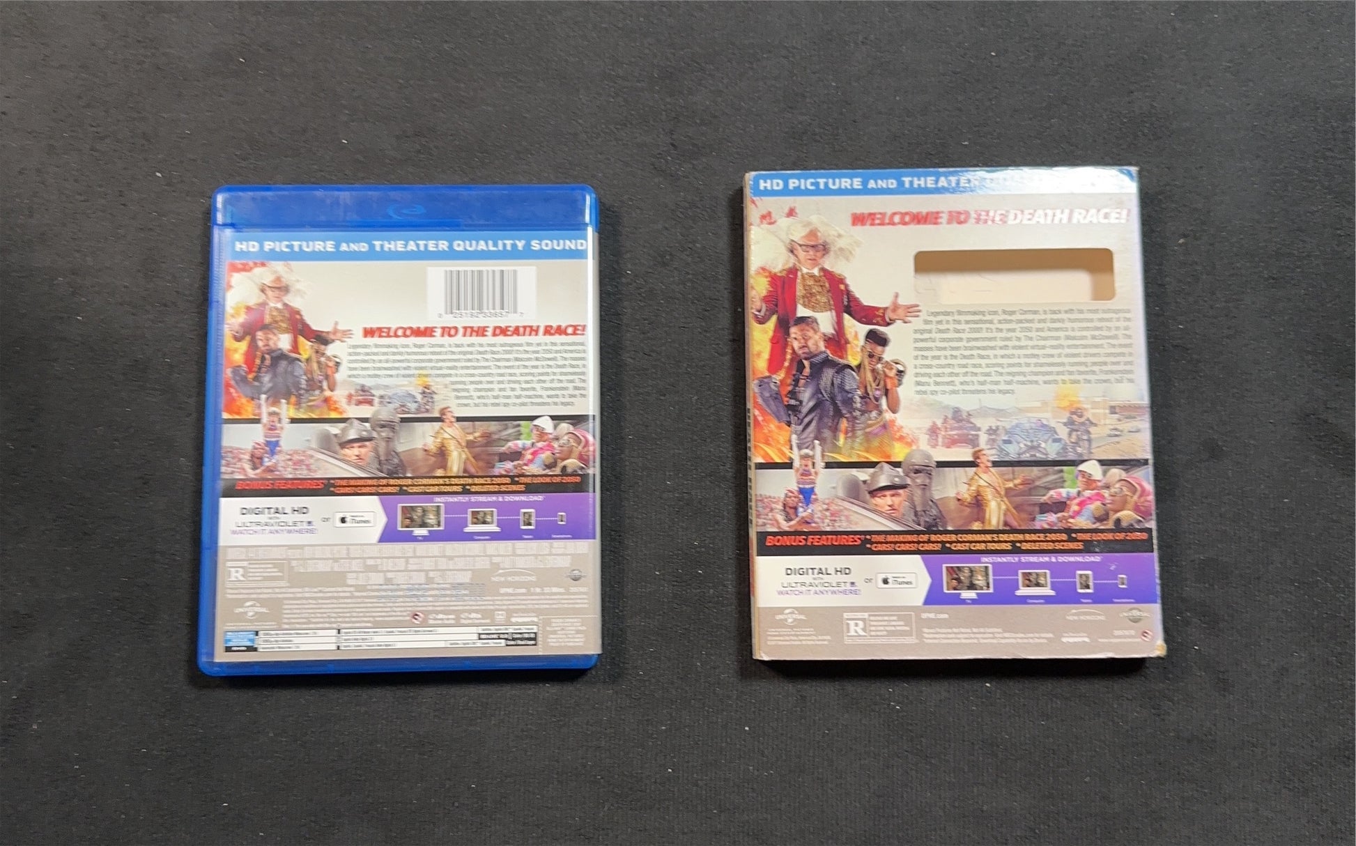 Death Race 2050 (Blu-ray, Universal Studios, Slipcover)