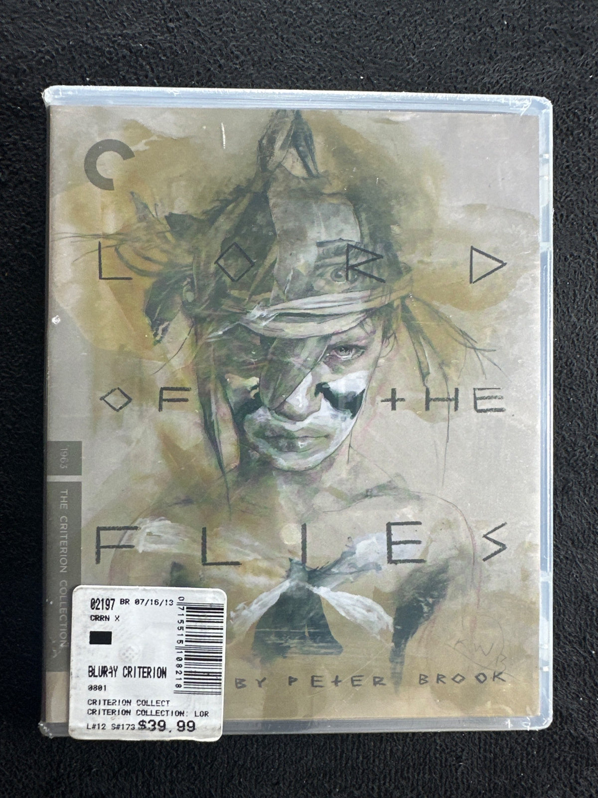 Lord of the Flies (Blu-ray, Criterion Collection, 60's Classic. NEW/Sealed)