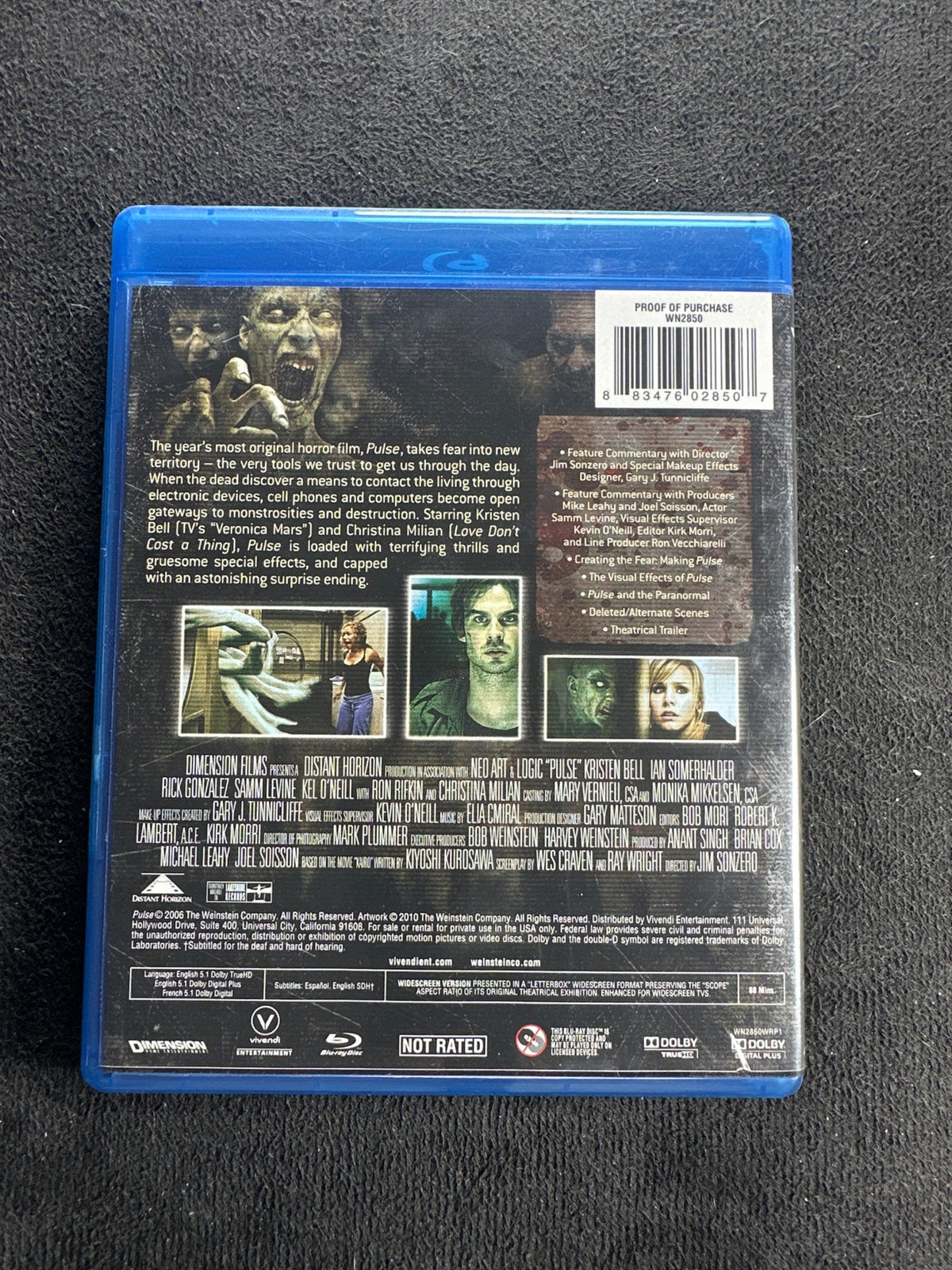 Pulse (Blu-ray, Vivendi Visual Entertainment, Classic Horror, Widescreen)
