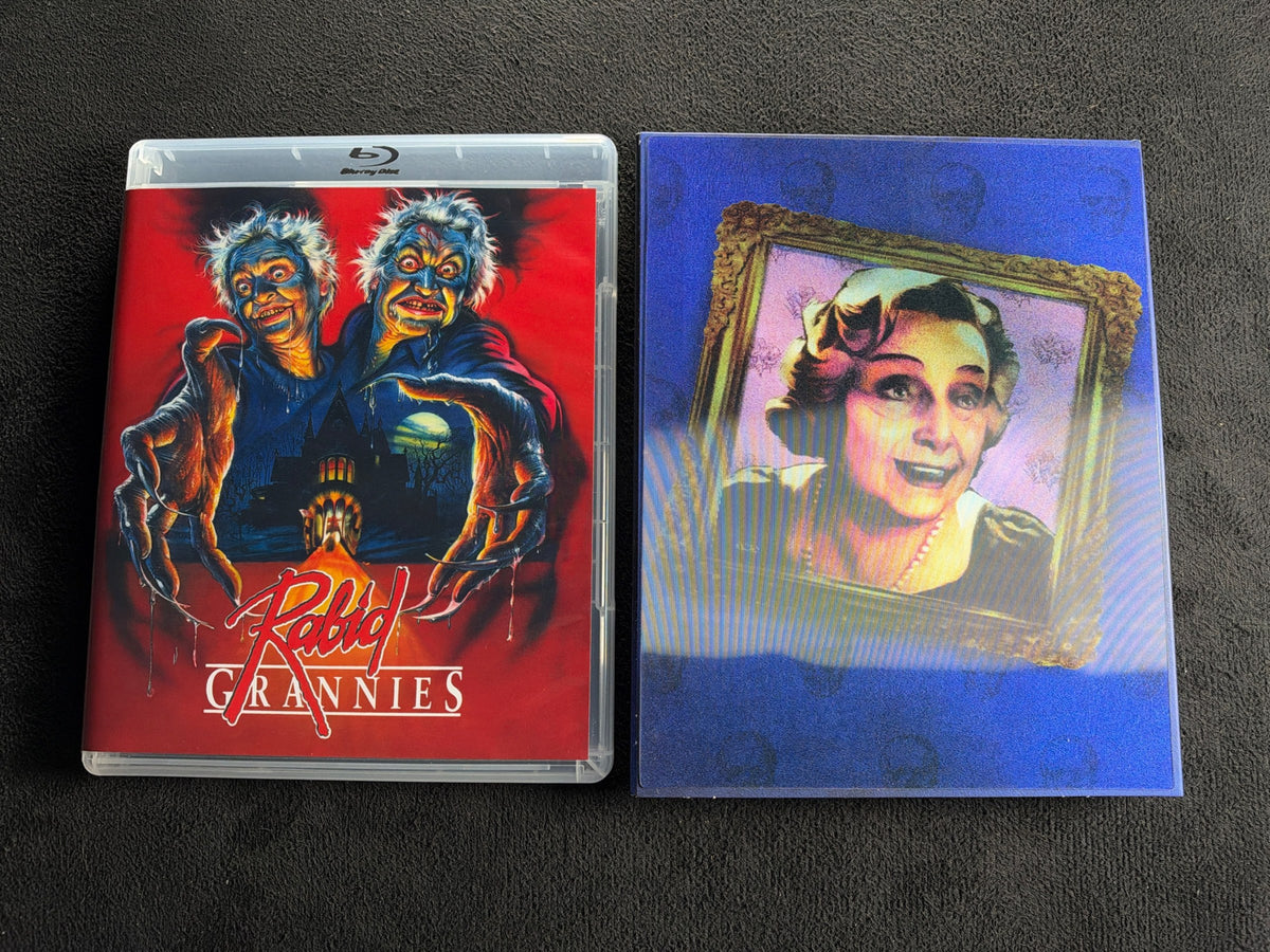 Rabid Grannies (Blu-ray, Vinegar Syndrome, Slipcover, 80's Classic Horror)