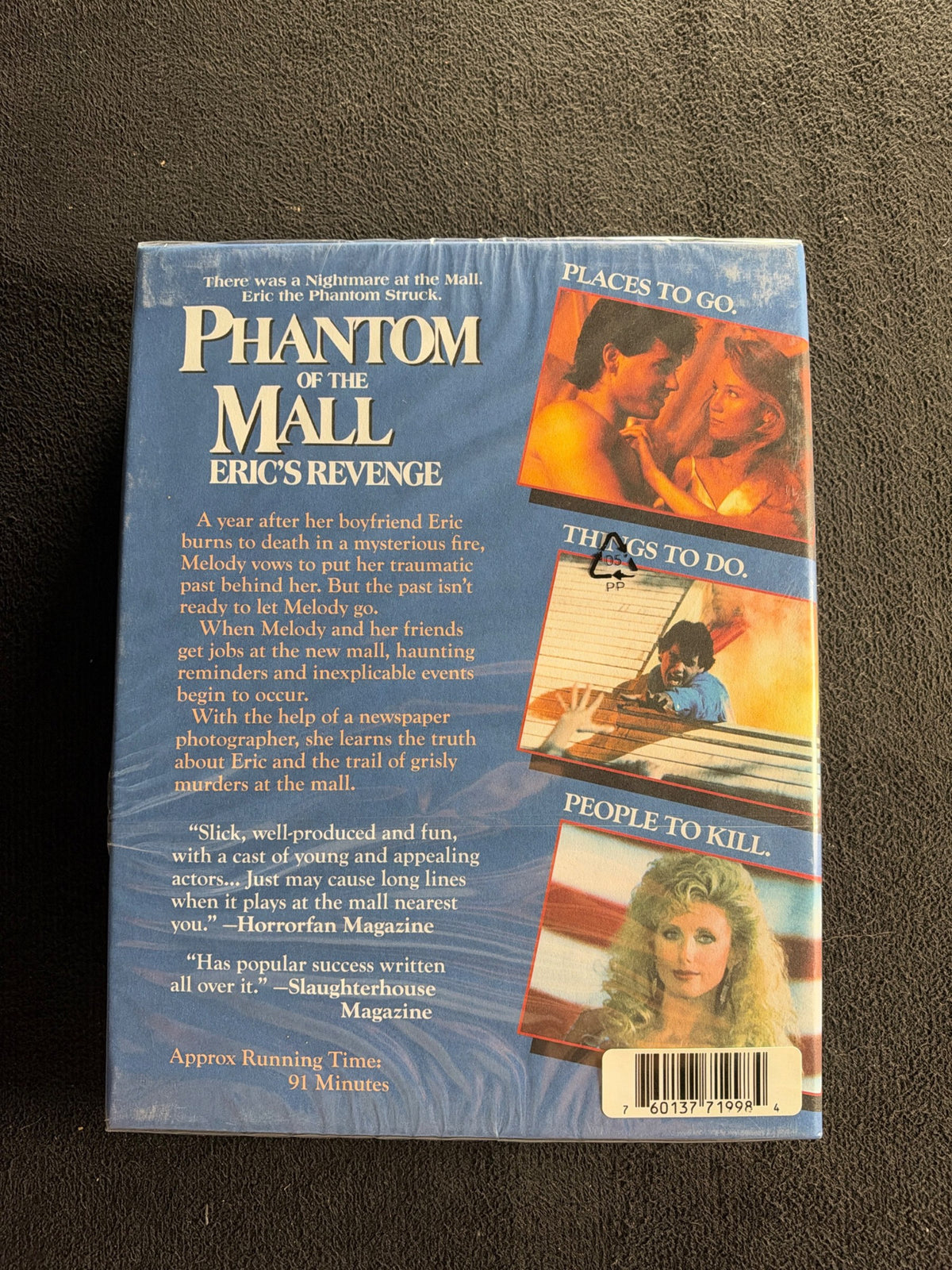 Phantom of the Mall: Eric's Revenge (Blu-ray, Arrow Video, Limited Ed, NEW)