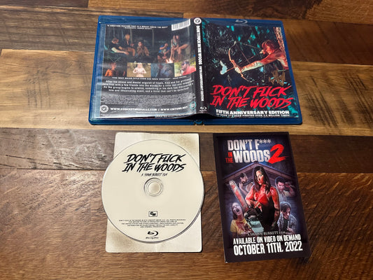 Don’t Fuck in the Woods BD-R-Fifth Anniversary Edition-Signed Rare-