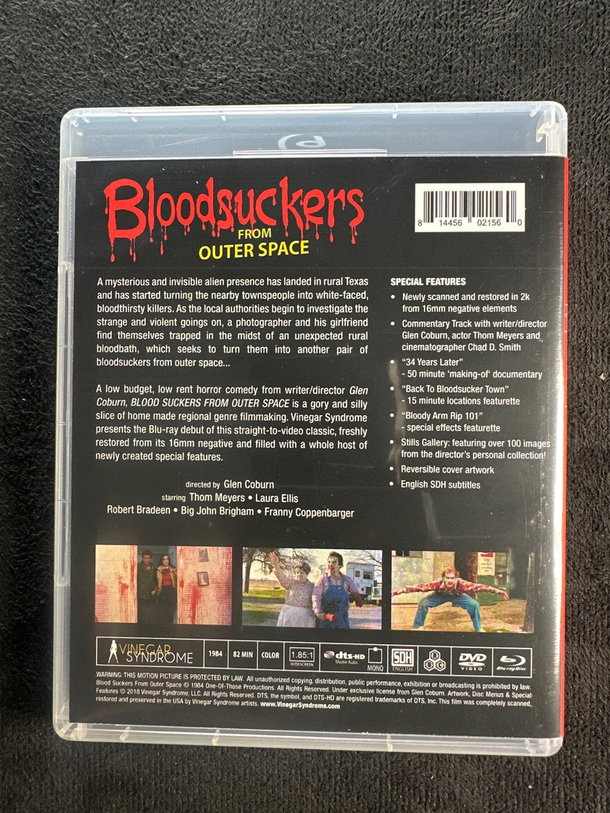 Bloodsuckers from Outer Space (Blu-ray, Vinegar Syndrome, Slipcover)