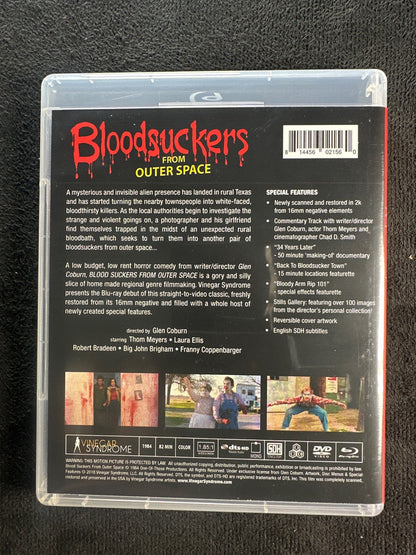 Bloodsuckers from Outer Space (Blu-ray, Vinegar Syndrome, Slipcover)