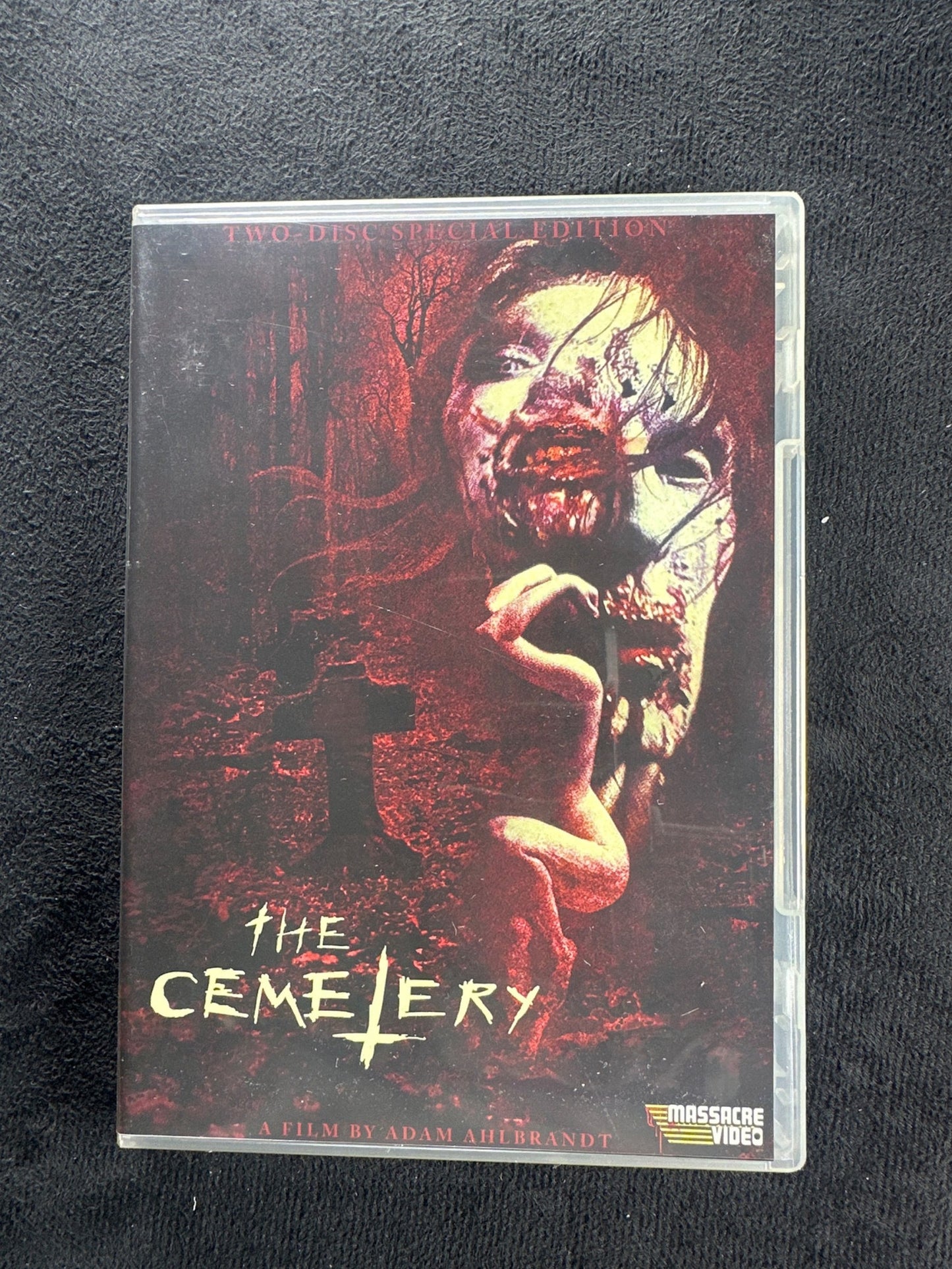 The Cemetery (DVD, Massacre Video, Adam Ahlbrandt Horror Classic)