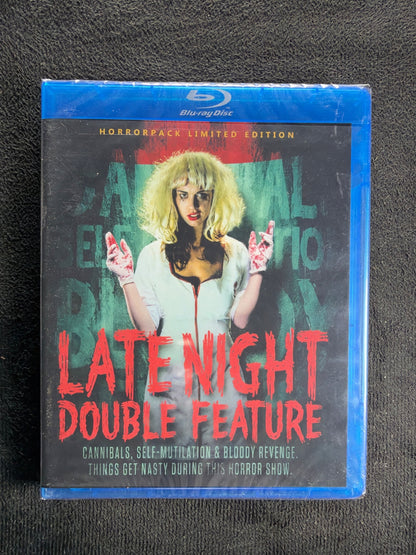 Late Night Double Feature (Blu-ray, HorrorPack, Widescreen, NEW/Sealed)