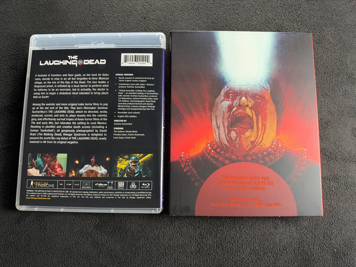 The Laughing Dead (Blu-ray, Vinegar Syndrome, Slipcover, 80's Classic Horror)