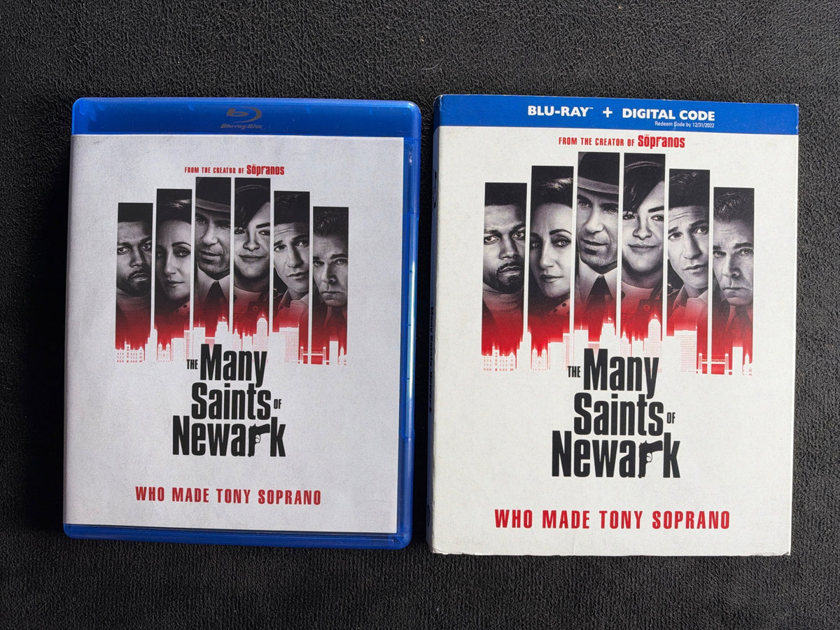 The Many Saints of Newark (Blu-ray, Warner Bros, Slipcover, No Digital)