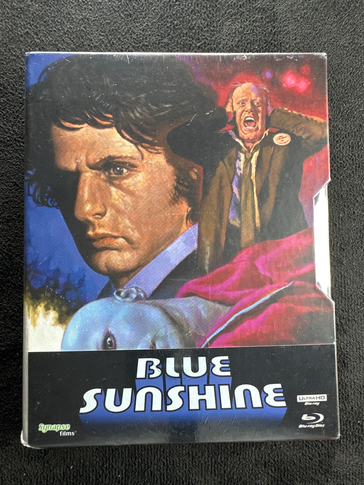 Blue Sunshine (4K UHD, Synapse Films, Slipcover, 3 Disc, Limited Ed, NEW/Sealed)