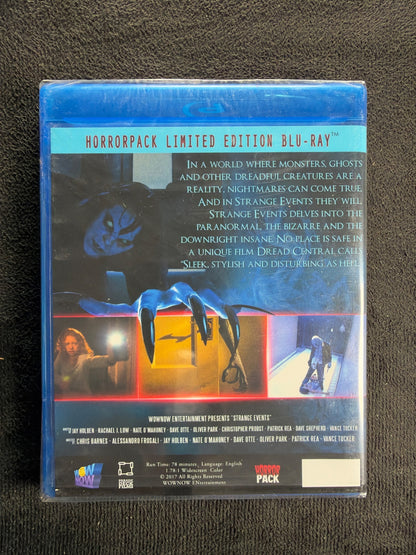 Strange Events (Blu-ray, HorrorPack, 2017 Horror, Widescreen, NEW/Sealed)