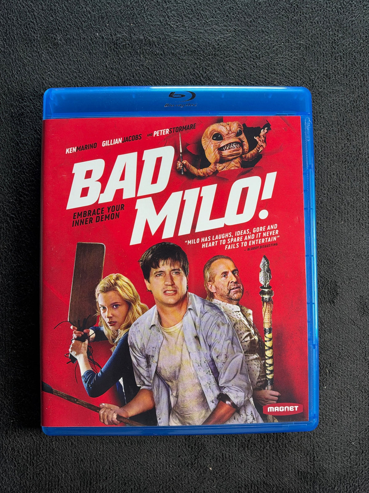 Bad Milo! (Blu-ray, Magnolia Pictures, 2013 Horror Classic, Widescreen)