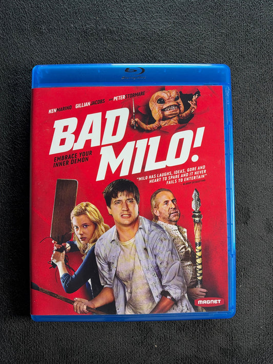 Bad Milo! (Blu-ray, Magnolia Pictures, 2013 Horror Classic, Widescreen)