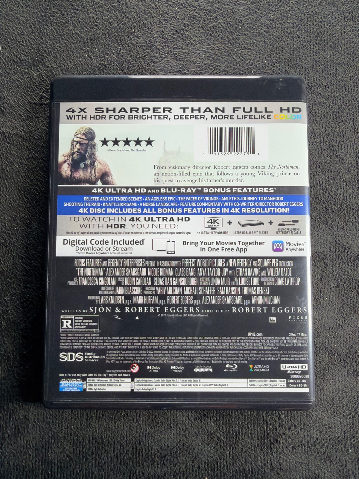 The Northman (4K Ultra HD, Universal, Collector's Edition, No Digital)
