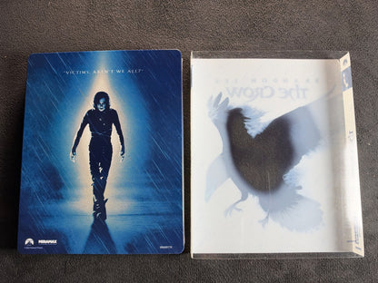 The Crow (4K Ultra HD, Paramount, Steelbook, Slipcover, No Digital)