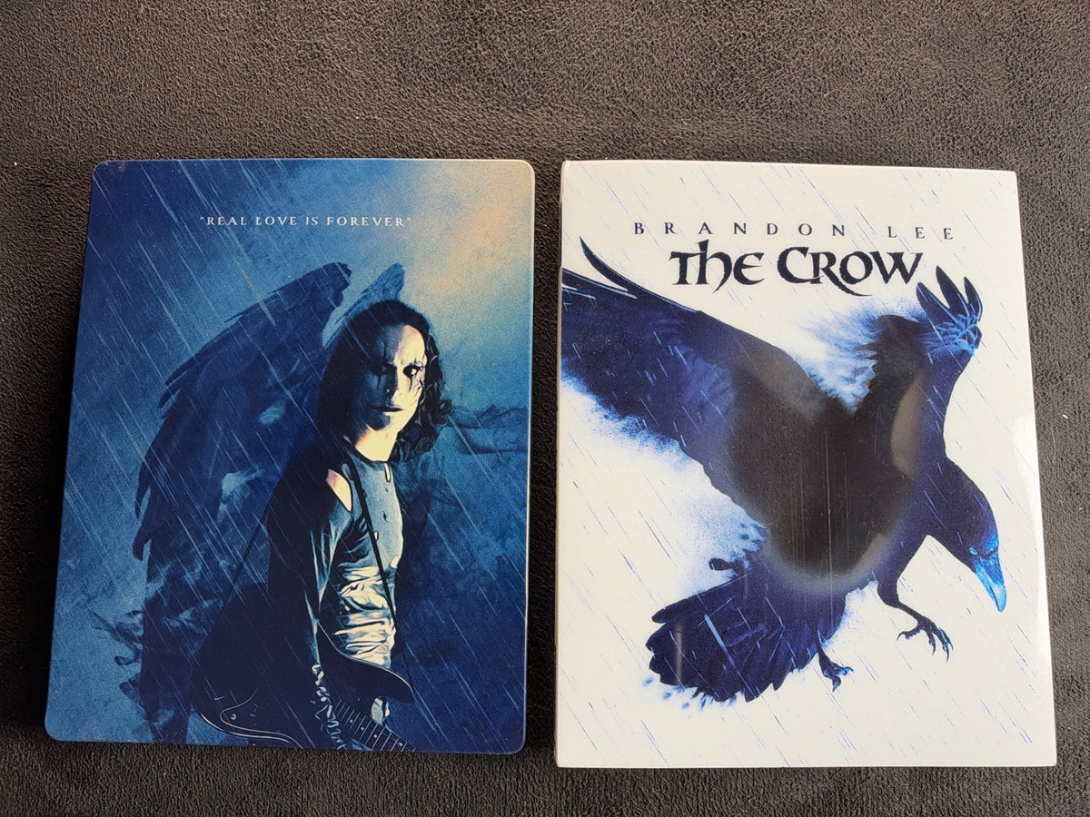 The Crow (4K Ultra HD, Paramount, Steelbook, Slipcover, No Digital)