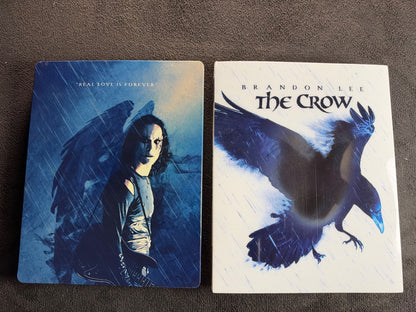 The Crow (4K Ultra HD, Paramount, Steelbook, Slipcover, No Digital)