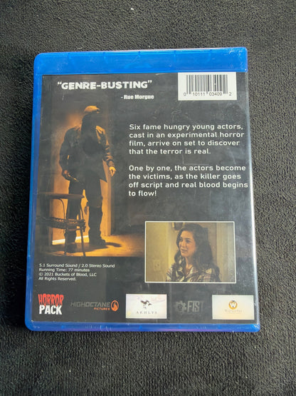 Death Cast (Blu-ray, HorrorPack, 2021 Obscure Horror, Widescreen, NEW/Sealed)