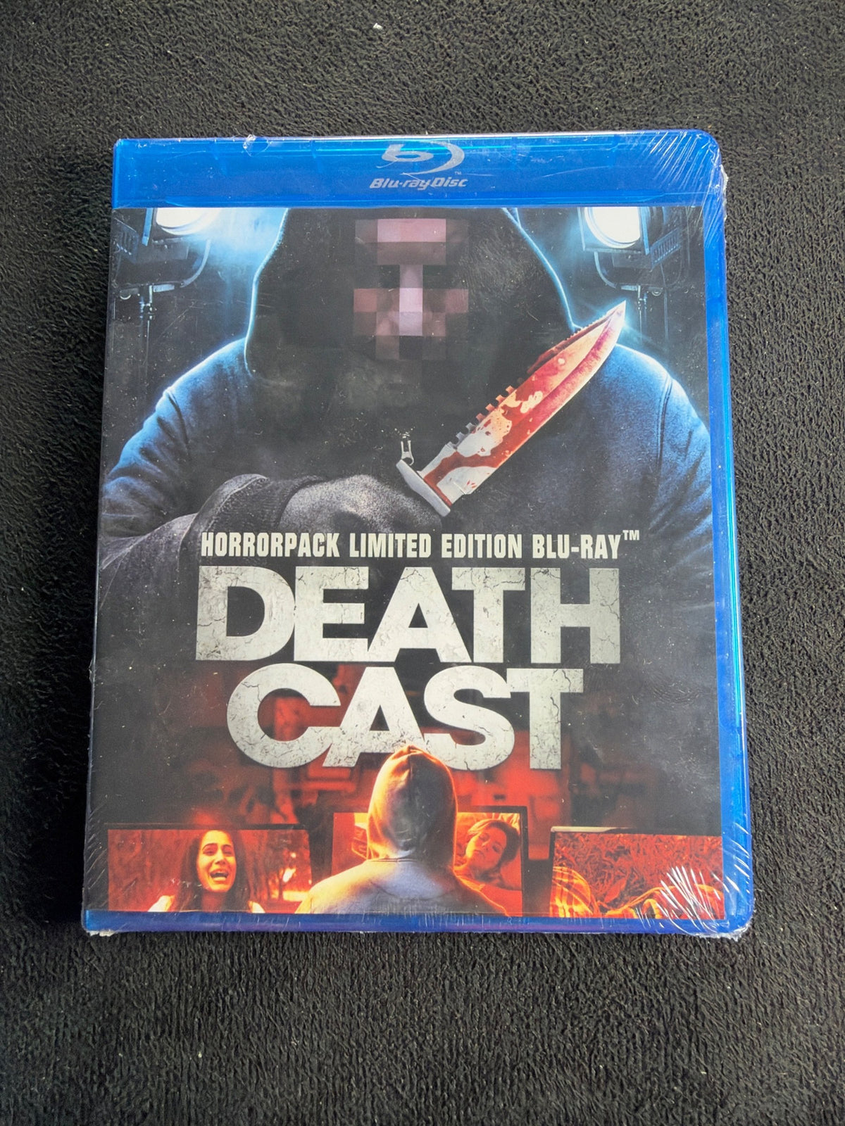 Death Cast (Blu-ray, HorrorPack, 2021 Obscure Horror, Widescreen, NEW/Sealed)