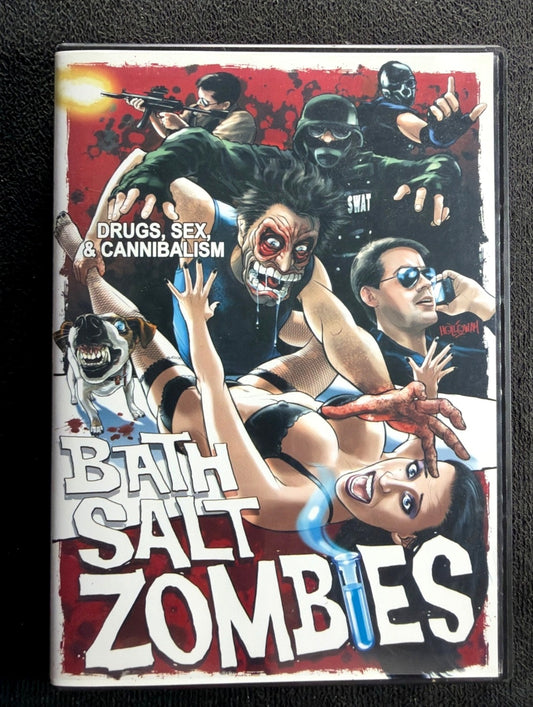 Bath Salt Zombies (DVD, MVD Visual, Dustin Mills Obscure Horror)