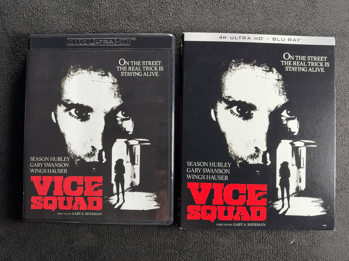 Vice Squad (4K Ultra HD, Kino Lorber, Slipcover, 80's Classic Horror)