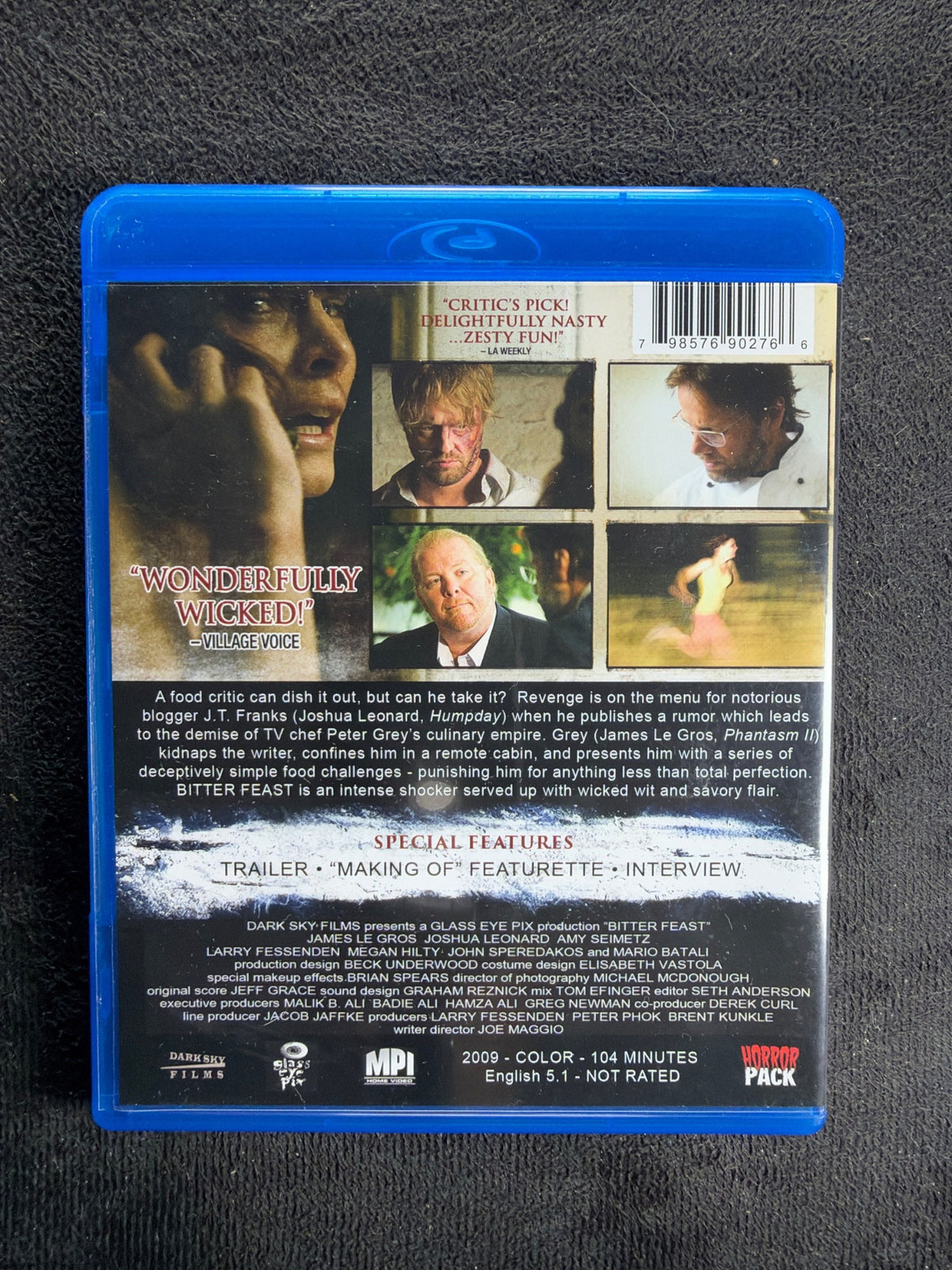 Bitter Feast (Blu-ray, HorrorPack, 2010 Classic Horror, Widescreen)